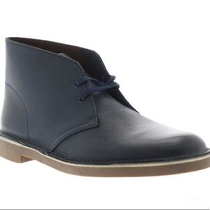 Clark's Bushacre 2 Navy Leather Men's